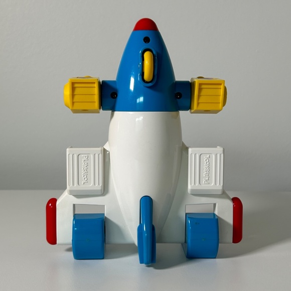 Vintage 80s Playskool Takara My First Transformer Jet-Kun Made in Japan (33Y) - Picture 3 of 7